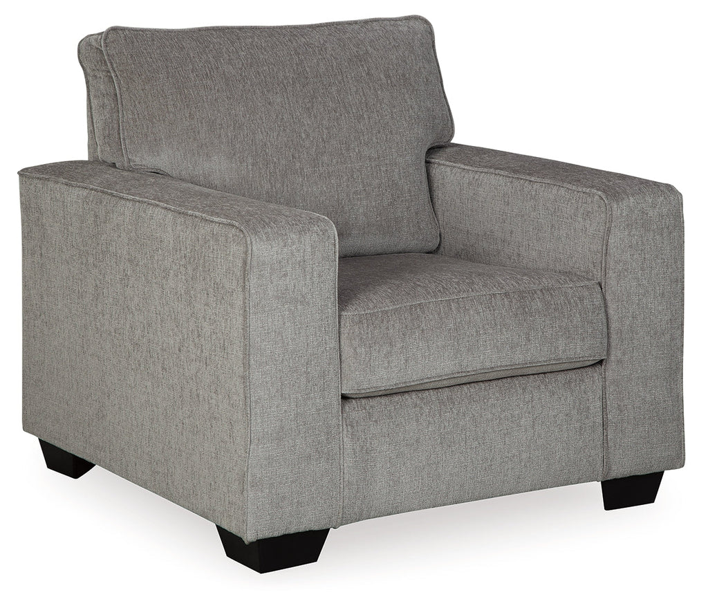 Altari Alloy Chair and Ottoman