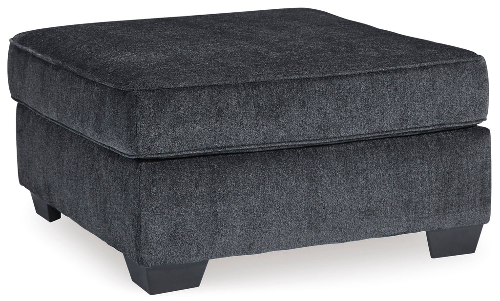 Altari Slate 2-Piece Right Sectional and Ottoman