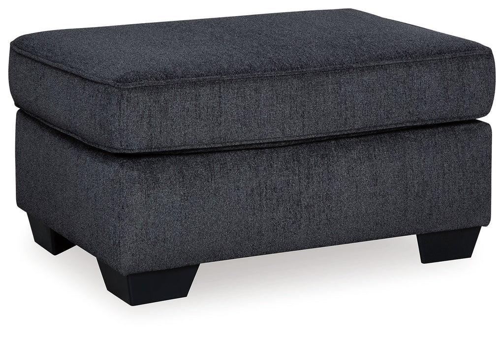 Altari Slate 2-Piece Sectional with Chaise and Ottoman