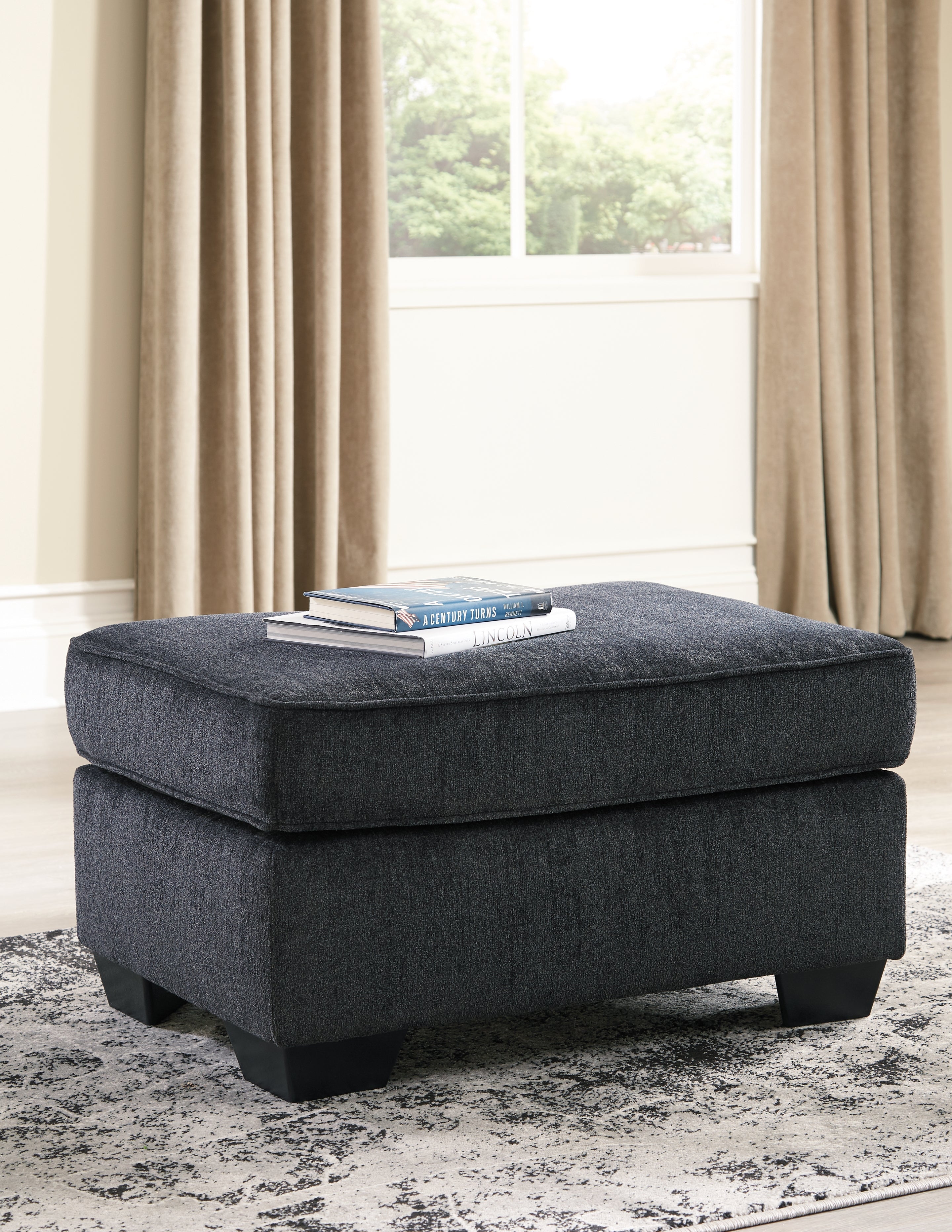 Altari Slate 2-Piece Sectional with Chaise and Ottoman