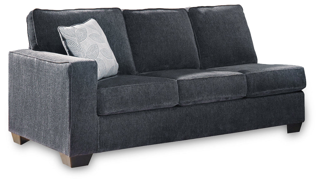 Altari Slate 2-Piece Sleeper Sectional and Ottoman
