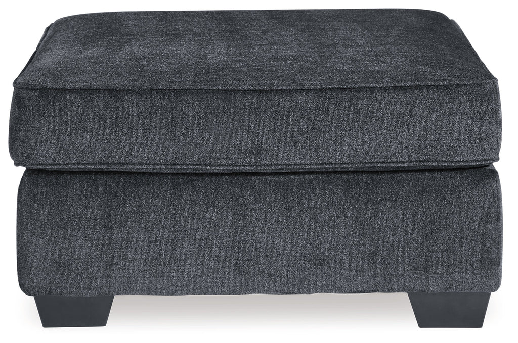 Altari Slate Chair and Ottoman