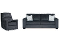 Altari Slate Queen Sofa Sleeper and Recliner