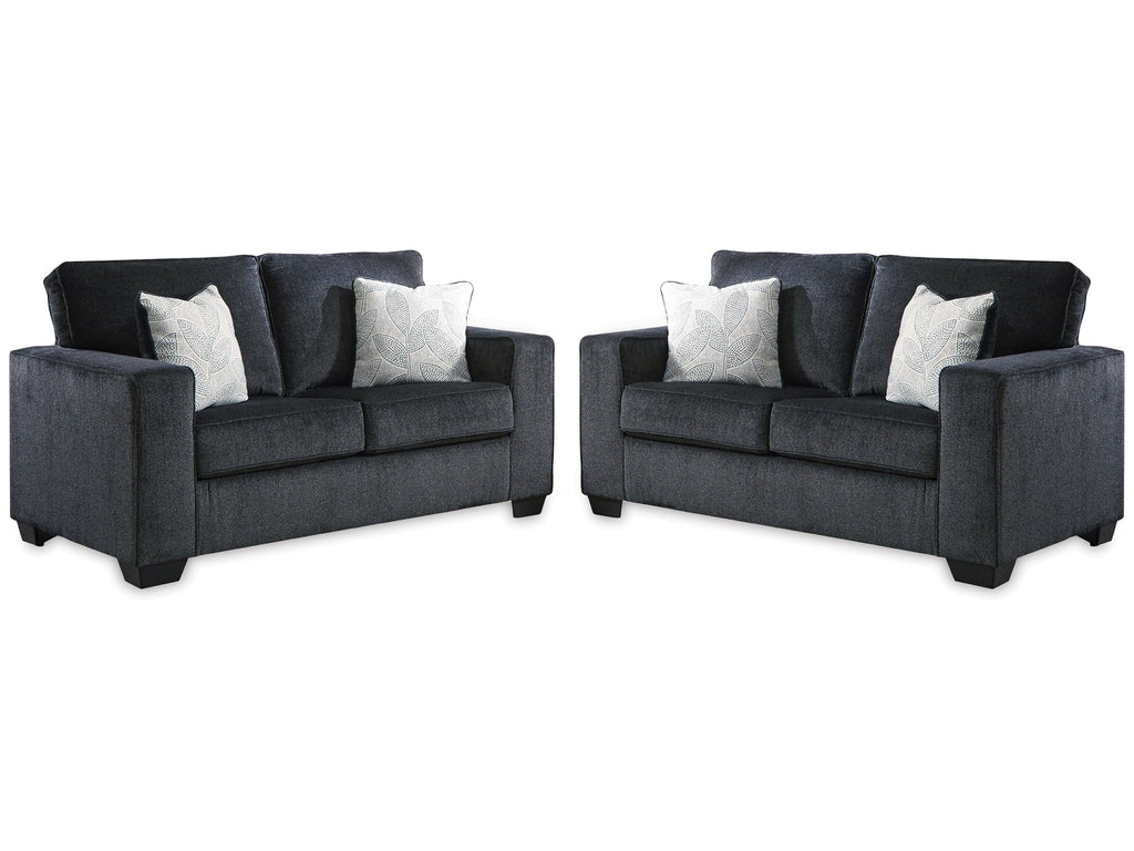 Altari Slate Set of 2 Loveseats (Set of 2)