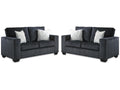 Altari Slate Set of 2 Loveseats (Set of 2)