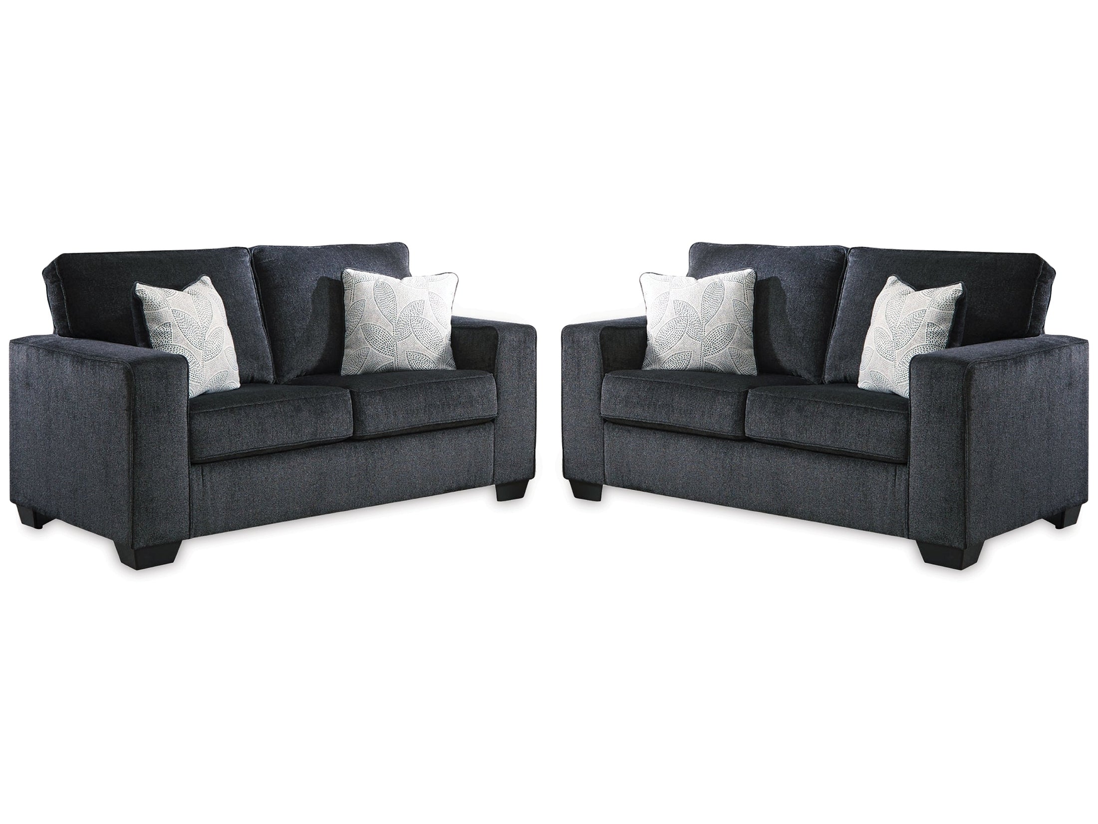Altari Slate Set of 2 Loveseats (Set of 2)