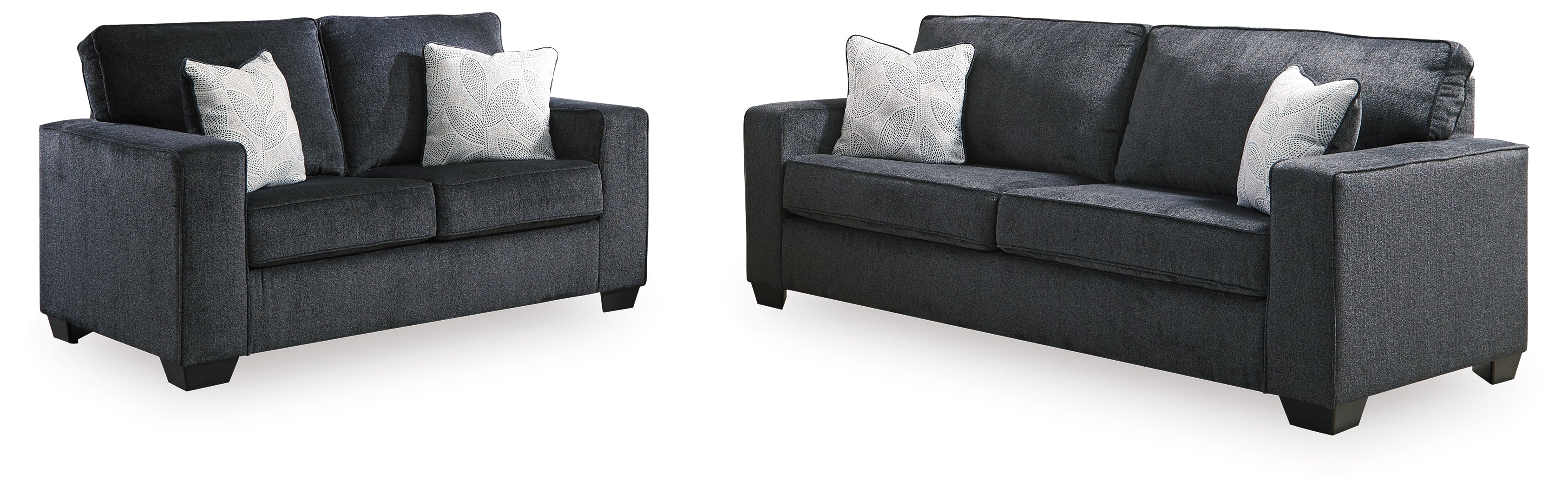 Altari Slate Sofa and Loveseat