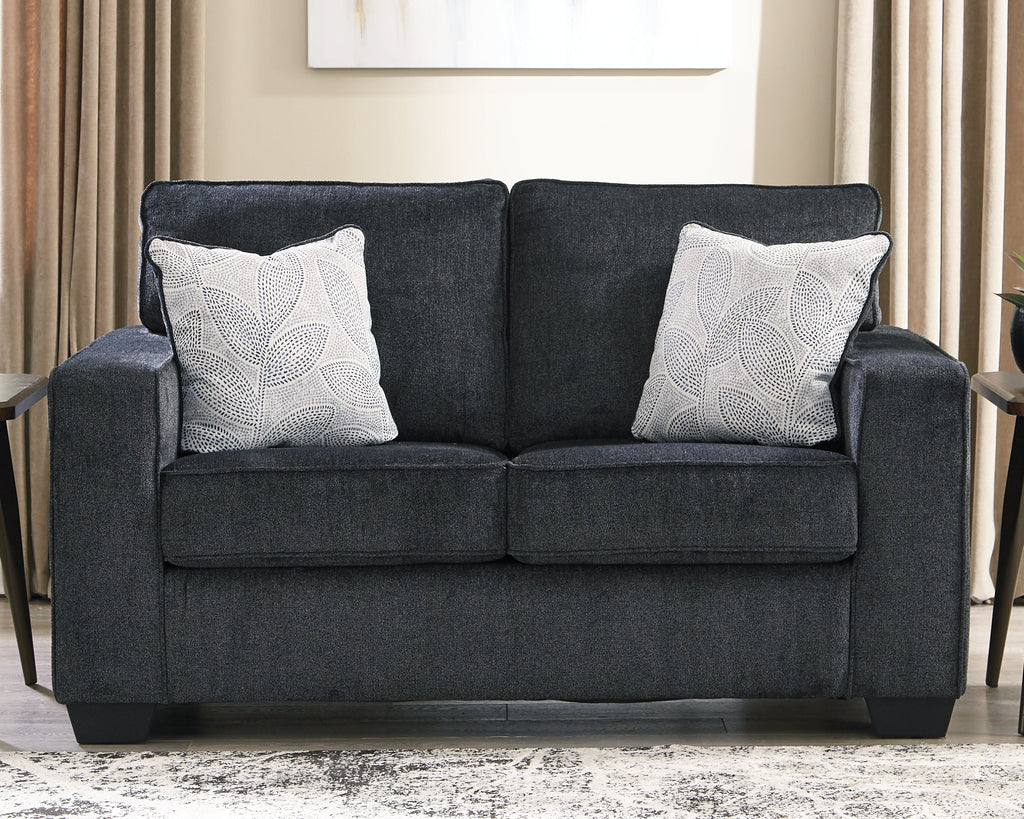 Altari Slate Sofa and Loveseat