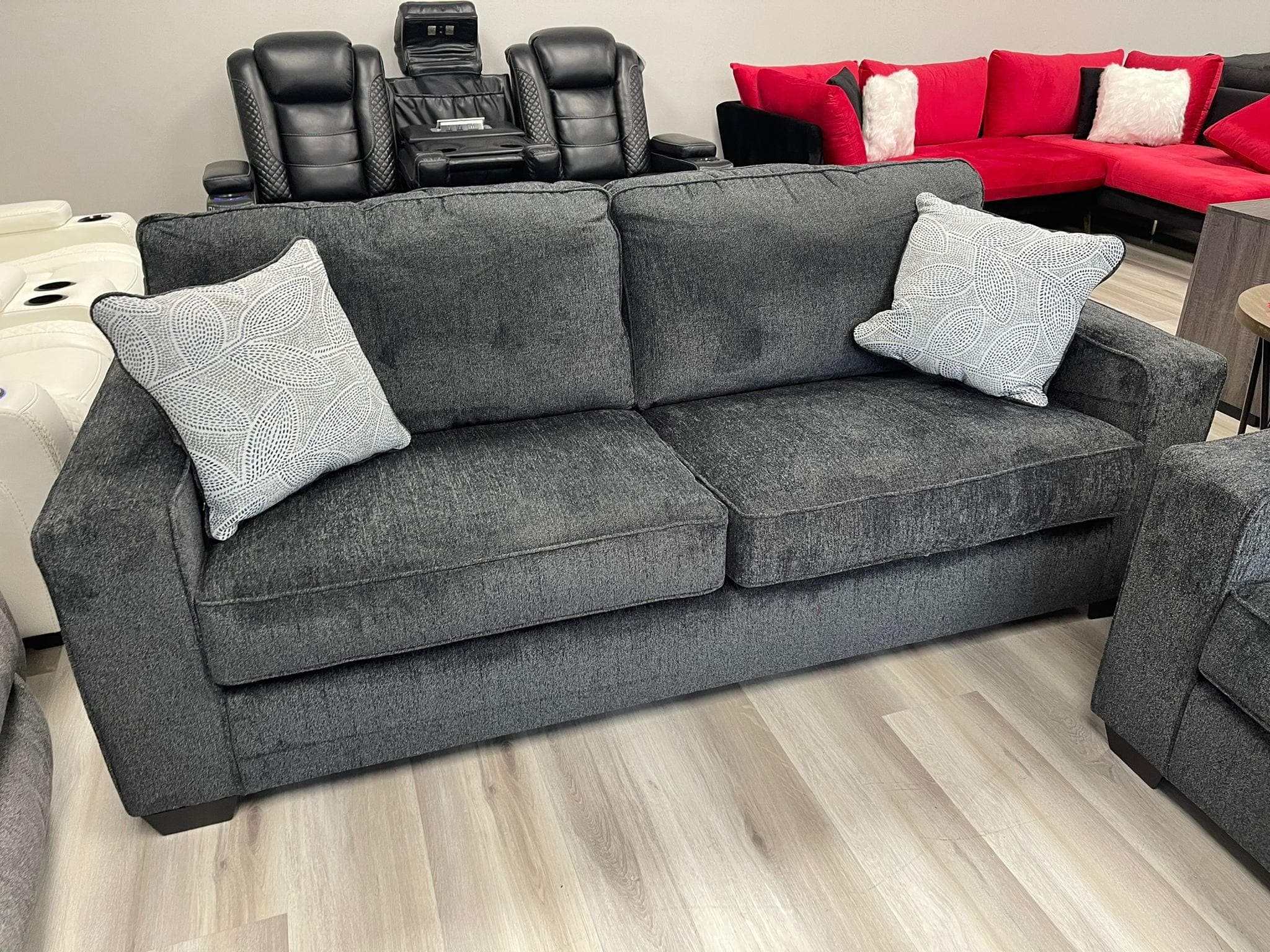 Altari Stationary Sofa & Loveseat / 2pc