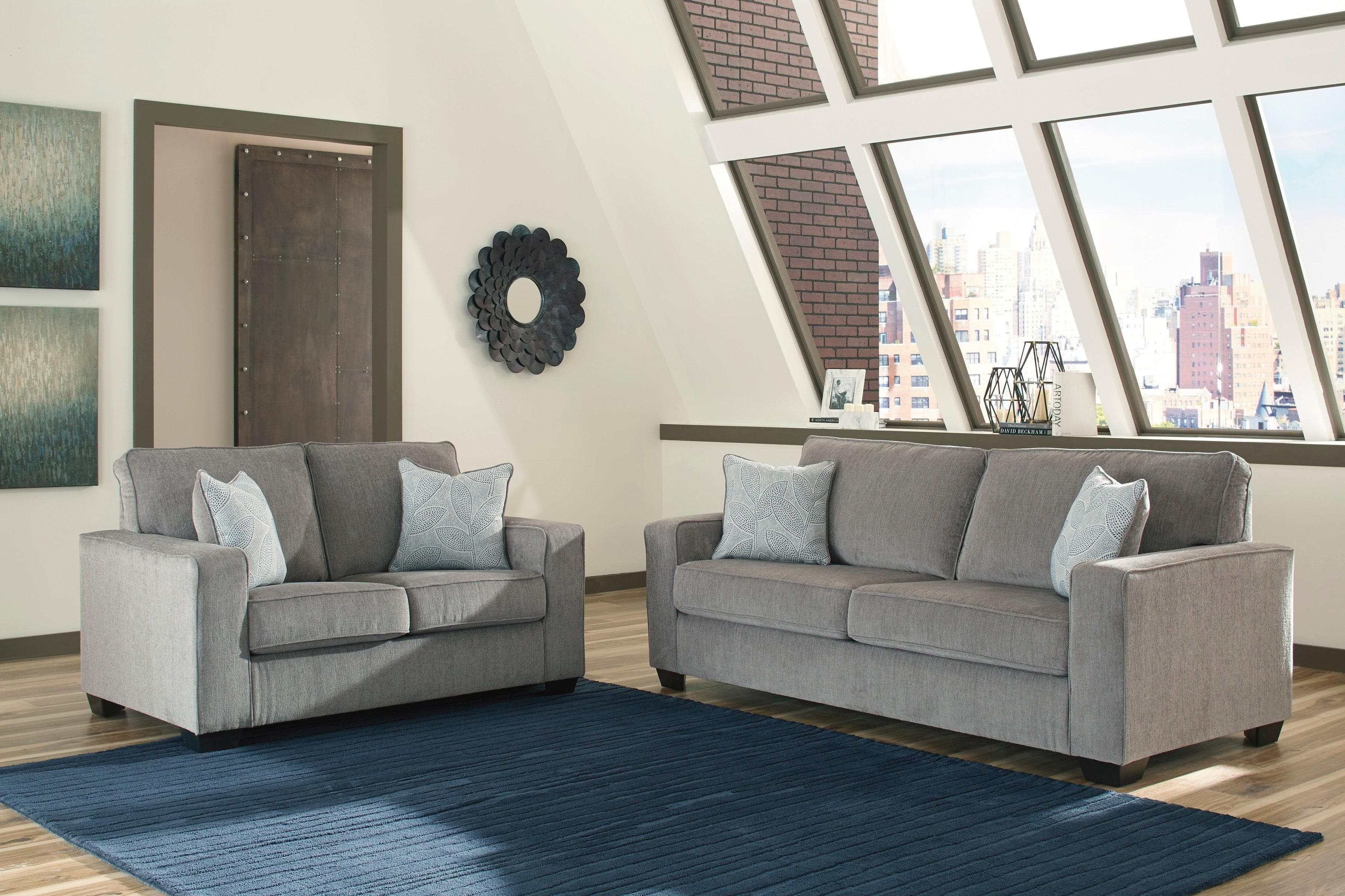 Altari Stationary Sofa & Loveseat / 2pc