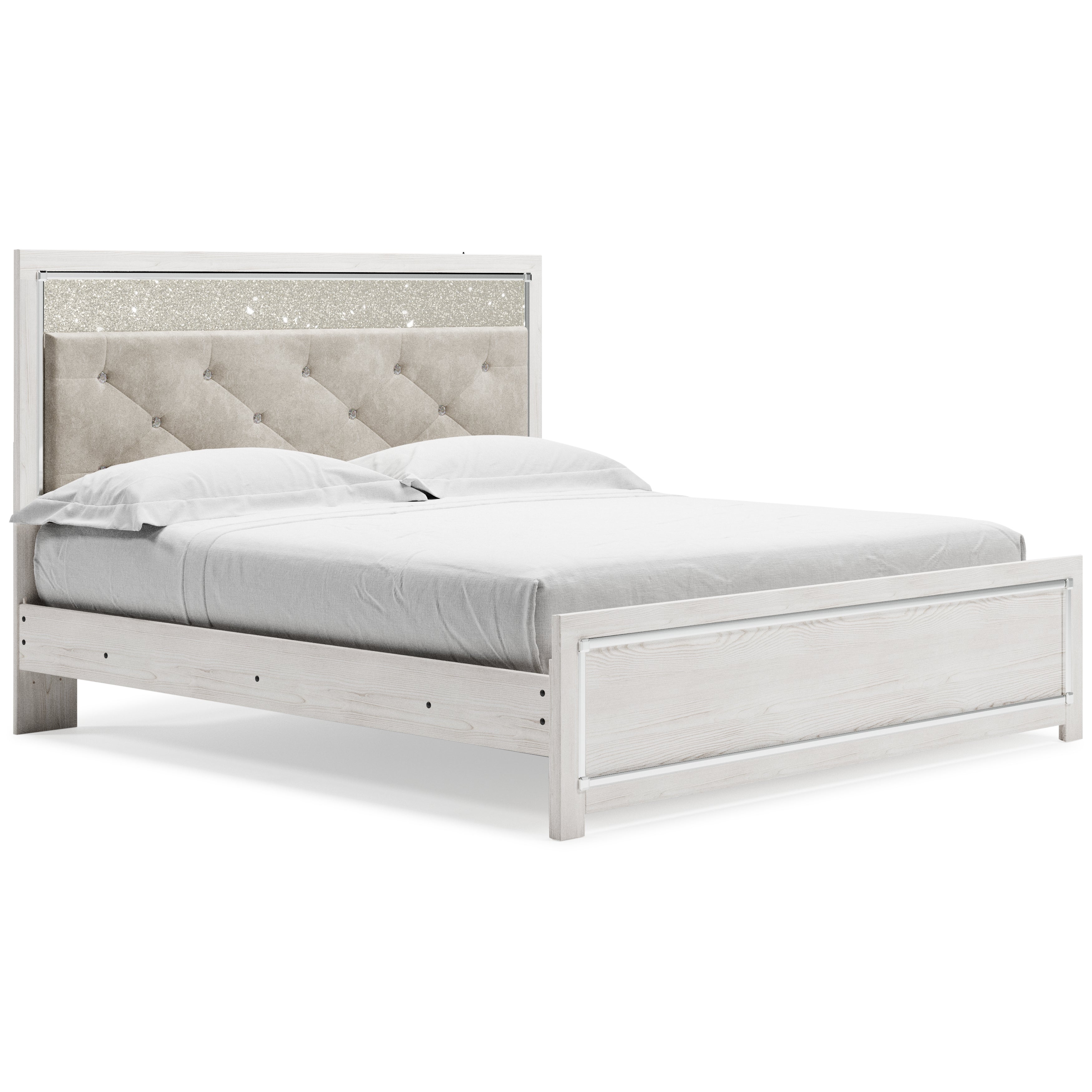 Altyra King Panel Bedroom Set with Dresser and Mirror