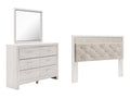 Altyra King Panel Headboard, Dresser and Mirror