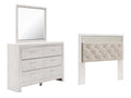 Altyra Queen Panel Headboard, Dresser and Mirror