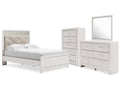 Altyra Full Panel Bedroom Set, White
