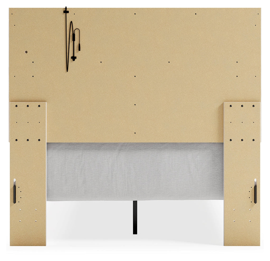 Altyra Full Panel Bedroom Set, White