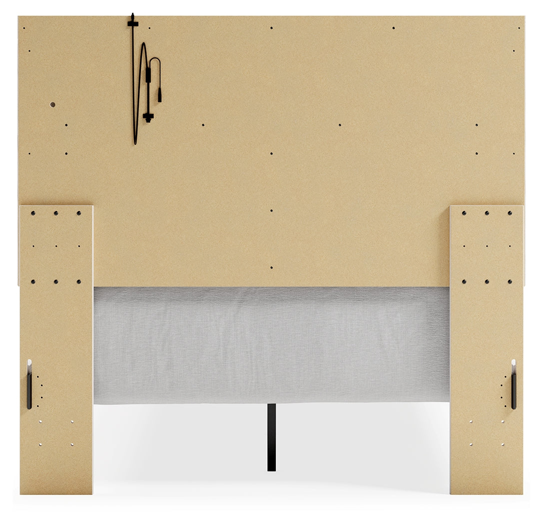 Altyra Full Panel Bedroom Set, White