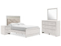 Altyra Full Panel Bedroom Set, White