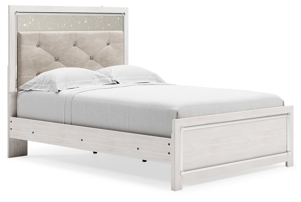 Altyra Full Panel Bedroom Set, White