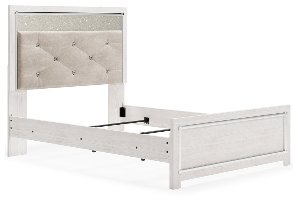 Altyra Full Panel Bedroom Set, White