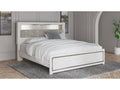 Altyra White King Panel Bookcase Bed