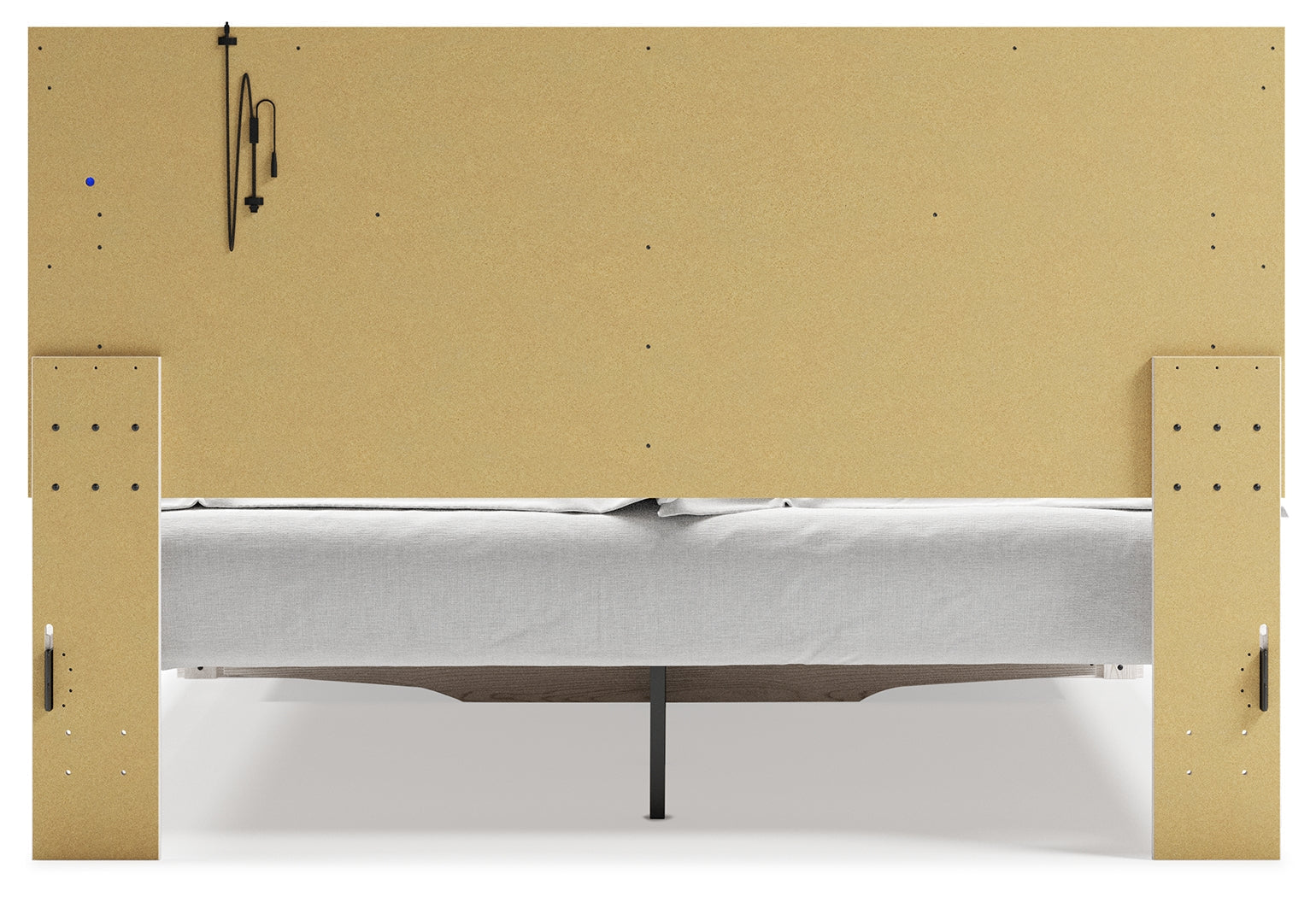 Altyra King Upholstered Storage Bedroom Set, White