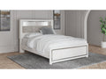 Altyra White Queen Panel Bookcase Bed