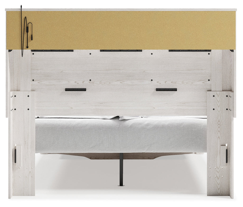 Altyra Queen Panel Storage Bedroom Set, White