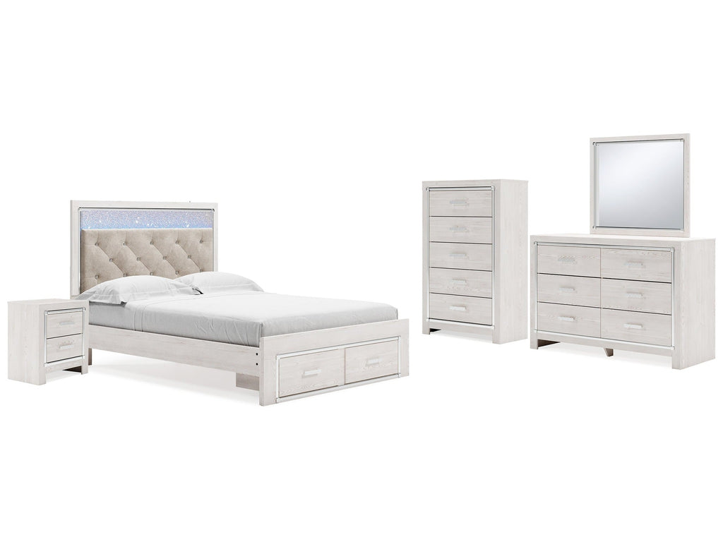 Altyra Queen Storage Bedroom Set, White