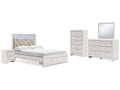 Altyra Queen Storage Bedroom Set, White