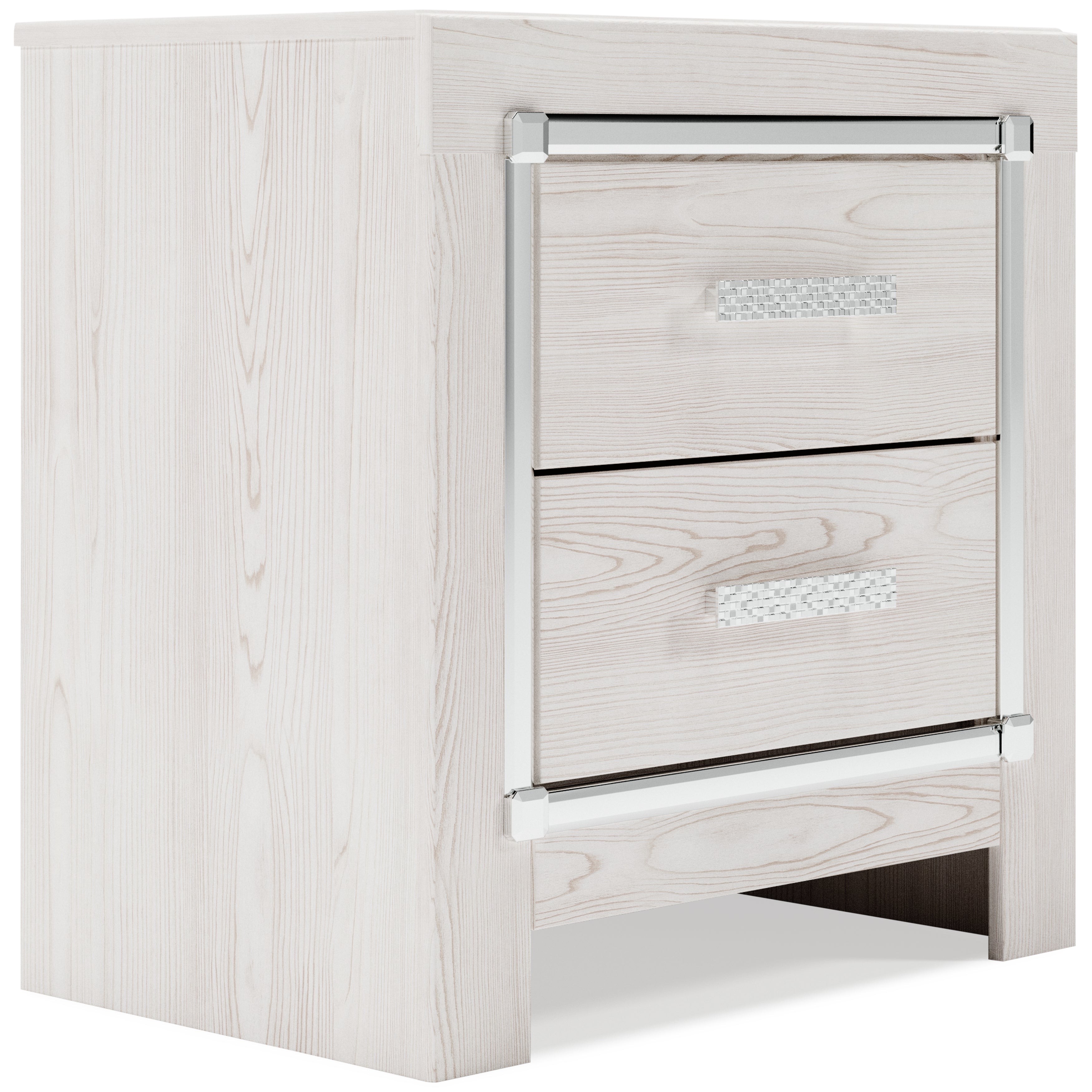 Altyra Queen Upholstered Panel Bedroom Set, White