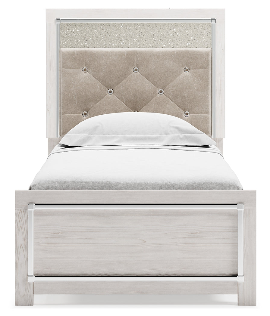 Altyra Twin Panel Bedroom Set, White
