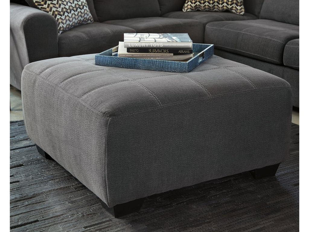 Ambee Slate Oversized Accent Ottoman
