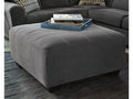 Ambee Slate Oversized Accent Ottoman