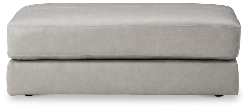 Amiata Glacier 2-Piece Sectional with Chaise and Ottoman