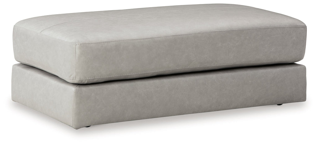 Amiata Glacier 2-Piece Sectional with Chaise and Ottoman