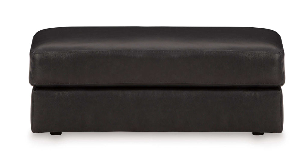 Amiata Onyx Leather Living Room Set / 2pc