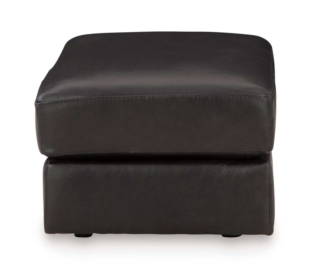 Amiata Onyx Leather Sofa
