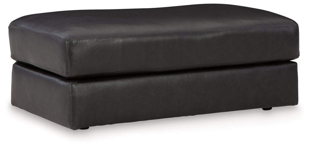 Amiata Onyx Oversized Chair and Ottoman