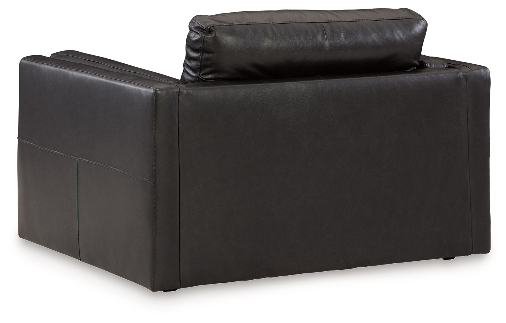 Amiata Sofa, Loveseat, Chair and Ottoman, Onyx