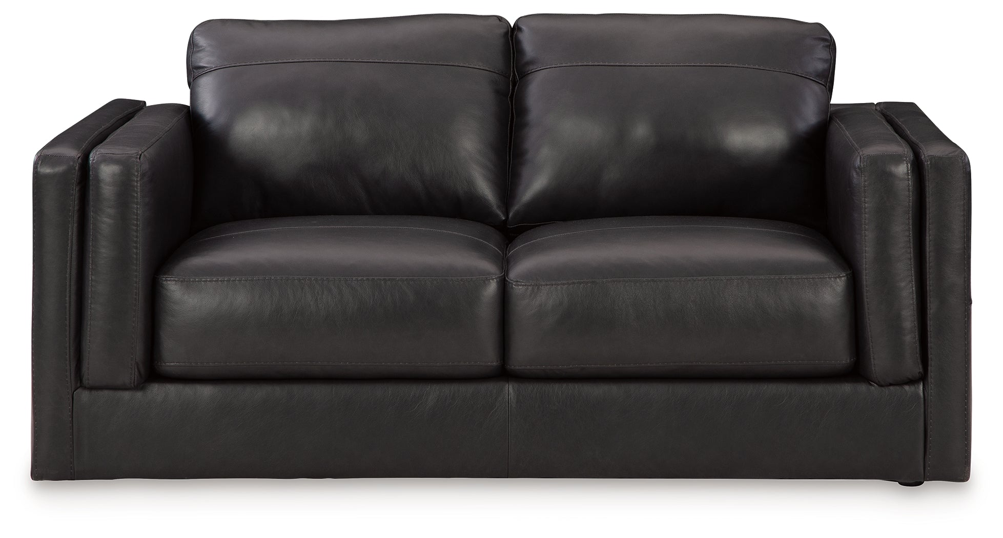 Amiata Sofa, Loveseat, Chair and Ottoman, Onyx