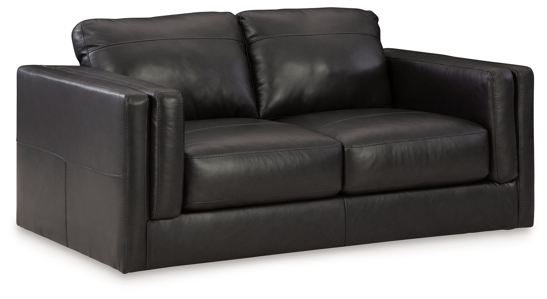 Amiata Sofa, Loveseat, Chair and Ottoman, Onyx
