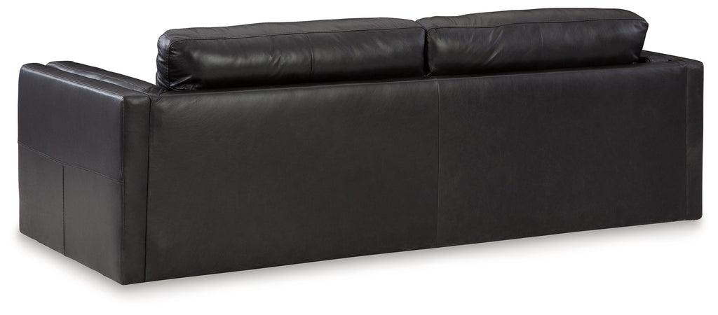 Amiata Sofa, Loveseat, Chair and Ottoman, Onyx