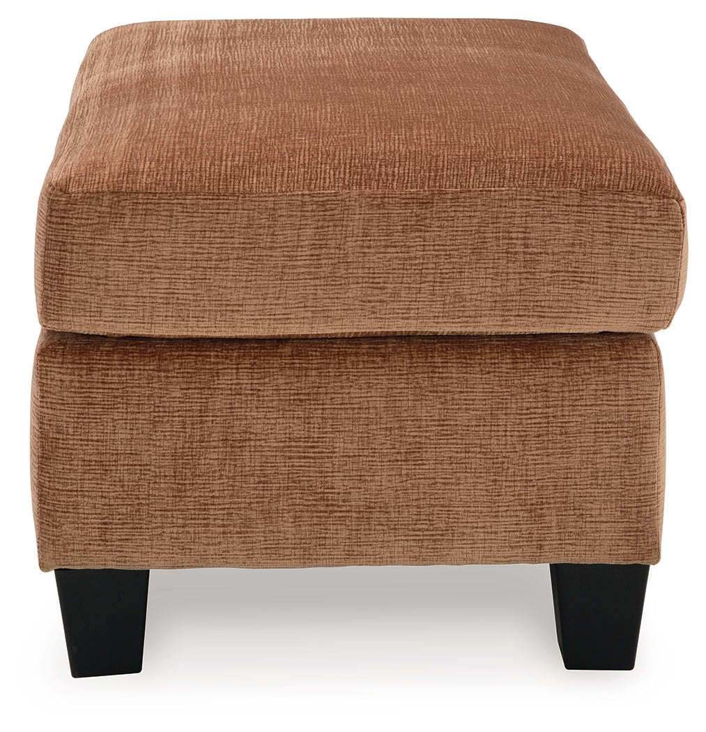 Amity Bay Clay Sofa Chaise Sleeper, 2 Chairs and 2 Ottomans