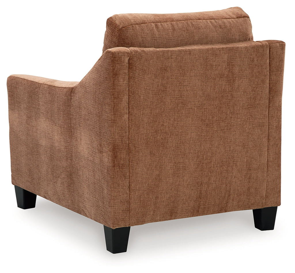 Amity Bay Clay Sofa Chaise Sleeper, 2 Chairs and 2 Ottomans
