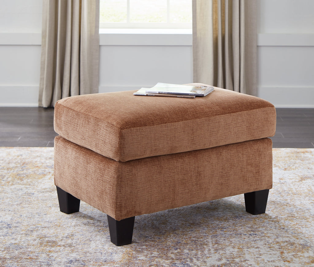 Amity Bay Clay Sofa Chaise Sleeper, 2 Chairs and 2 Ottomans