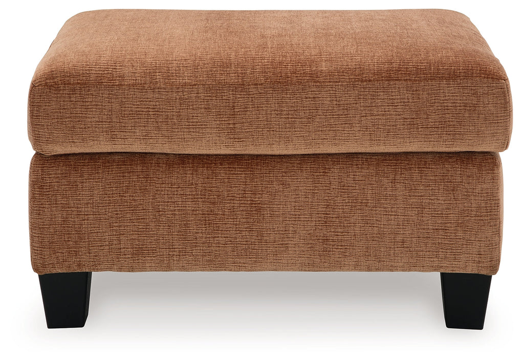 Amity Bay Clay Sofa Chaise and Ottoman