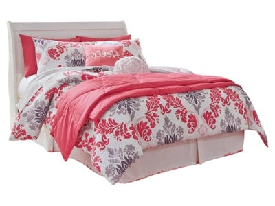 Anarasia Full Sleigh Headboard, Dresser and Mirror