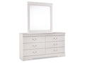 Anarasia Twin Sleigh Headboard, Dresser and Mirror