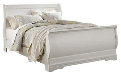 Anarasia Queen Sleigh Bedroom Set, White