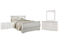 Anarasia Queen Sleigh Bedroom Set, White